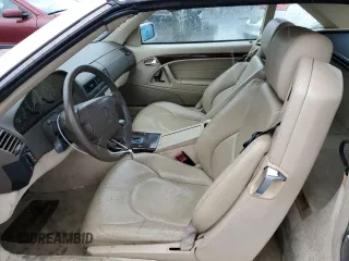 1996 Mercedes-Benz SL-Class with VIN WDBFA67FXTF133854, listed as a Copart auction lot 48659595 with 117,804 mi miles and Salvage Title. Bid and sale history available at carsss.com. Image 7.