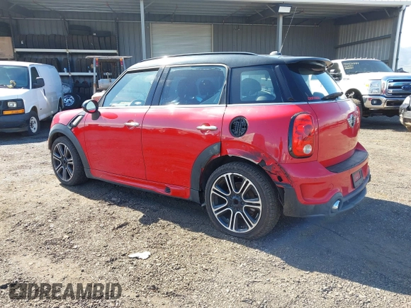2015 MINI Countryman S with VIN WMWZC3C52FWT05204, listed as a IAAI auction lot 41492775 with 80,785 mi miles and . Bid and sale history available at DreamBid. Image 3.