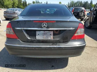 2007 Mercedes-Benz E 350 with VIN WDBUF56X37B018457, listed as a Copart auction lot 54851835 with 133,298 mi miles and Salvage Title. Bid and sale history available at carsss.com. Image 6.