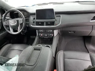 2023 GMC Yukon XL SLT with VIN 1GKS2GKD5PR349628, listed as a Copart auction lot 41469675 with 39,598 mi miles and Salvage Title. Bid and sale history available at DreamBid. Image 8.