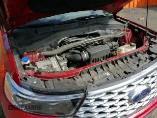 2020 Ford Explorer Platinum with VIN 1FM5K8HC5LGA17820, listed as a Copart auction lot 69290295 with 40,732 mi miles and Salvage title. Bid and sale history available at DreamBid. Image 16.