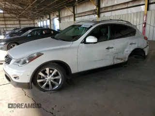2012 Infiniti EX35 Journey with VIN JN1AJ0HP4CM401411, listed as a Copart auction lot 77483454 with 103,118 mi miles and Salvage Title. Bid and sale history available at carsss.com. Image 1.
