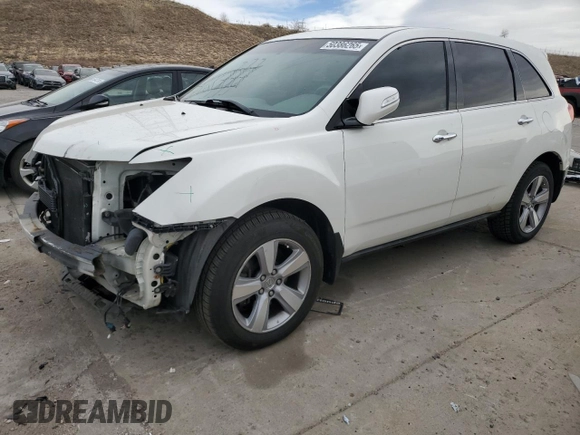 2011 Acura MDX with VIN 2HNYD2H2XBH517579, listed as a Copart auction lot 50386265 with 171,345 mi miles and Salvage Title. Bid and sale history available at carsss.com. Image 1.