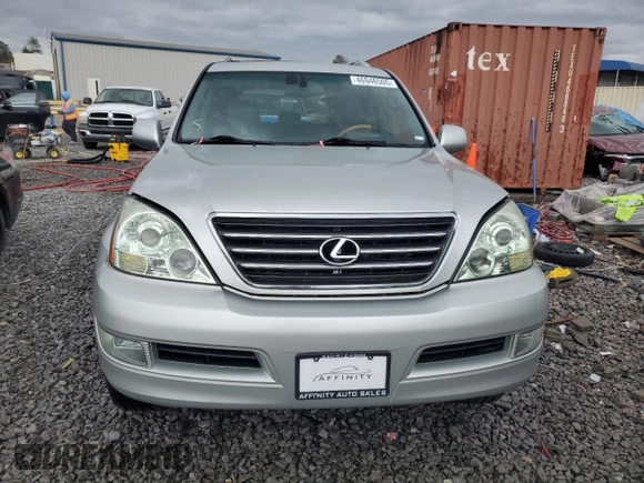 2004 Lexus GX 470 with VIN JTJBT20X140051521, listed as a Copart auction lot 46946505 with 185,462 mi miles and Clean Title. Bid and sale history available at DreamBid. Image 5.