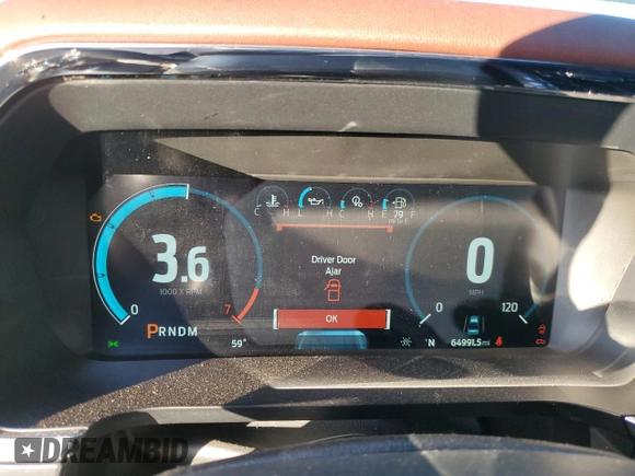 2022 Ford F-150 XL with VIN 1FTFW1E89NFA14920, listed as a Copart auction lot 76790934 with 64,991 mi miles and Salvage Title. Bid and sale history available at DreamBid. Image 9.