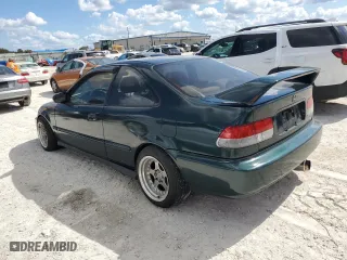 1998 Honda Civic EX with VIN 1HGEJ8142WL026790, listed as a Copart auction lot 77093954 with 225,905 mi miles and Salvage Title. Bid and sale history available at carsss.com. Image 2.