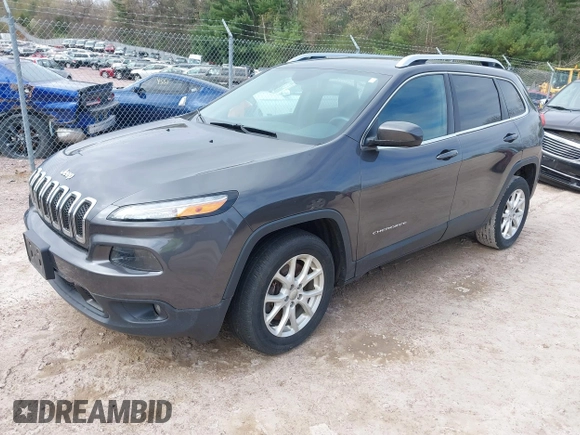 2015 Jeep Cherokee Latitude with VIN 1C4PJLCS9FW542181, listed as a IAAI auction lot 42183167 with 144,607 mi miles and . Bid and sale history available at carsss.com. Image 20.
