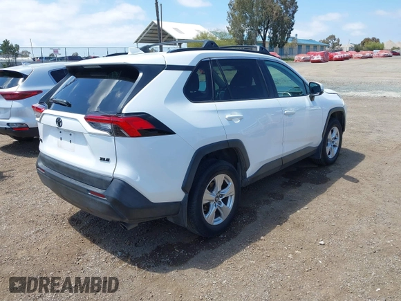 2019 Toyota RAV4 XLE with VIN 2T3W1RFV6KC024382, listed as a IAAI auction lot 42178430 with 118,663 mi miles and . Bid and sale history available at DreamBid. Image 4.