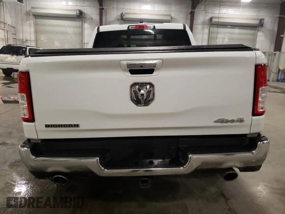 2019 Ram 1500 Big Horn/Lone Star with VIN 1C6SRFFT3KN882572, listed as a Copart auction lot 52232445 with 49,830 mi miles and Salvage Title. Bid and sale history available at carsss.com. Image 6.