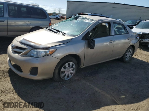 2011 Toyota Corolla L with VIN 2T1BU4EE2BC616994, listed as a Copart auction lot 54421255 with 195,864 mi miles and Non Repairable. Bid and sale history available at carsss.com. Image 1.