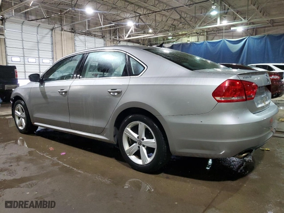 2013 Volkswagen Passat SE w/Sunroof with VIN 1VWBH7A39DC008912, listed as a Copart auction lot 52145705 with 131,921 mi miles and Clean Title. Bid and sale history available at carsss.com. Image 2.