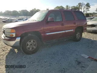 2005 GMC Yukon SLT with VIN 1GKEC13TX5R266917, listed as a Copart auction lot 70191504 with 205,644 mi miles and Salvage Title. Bid and sale history available at carsss.com. Image 1.