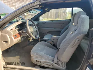 2001 Chrysler Sebring with VIN 1C3EL45U61N654025, listed as a Copart auction lot 71250534 with 125,335 mi miles and Clean Title. Bid and sale history available at DreamBid. Image 7.