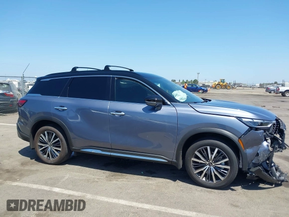 2024 Infiniti QX60 Autograph with VIN 5N1DL1HUXRC351382, listed as a IAAI auction lot 42414989 with 6,236 mi miles and . Bid and sale history available at DreamBid. Image 13.