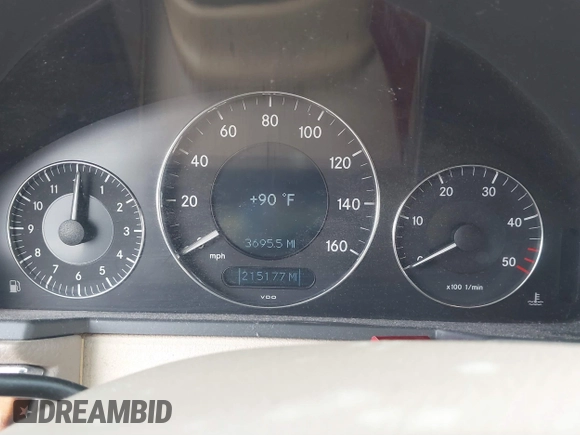 2006 Mercedes-Benz E 320 CDI with VIN WDBUF26J36A862190, listed as a IAAI auction lot 41554236 with 215,177 mi miles and . Bid and sale history available at DreamBid. Image 7.