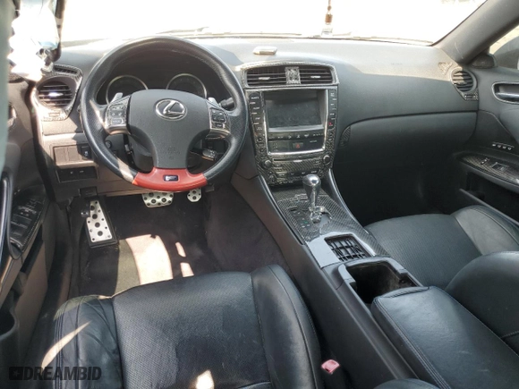 2012 Lexus IS F with VIN JTHBP5C24C5010695, listed as a Copart auction lot 71218524 with NaN miles and Salvage Title. Bid and sale history available at carsss.com. Image 8.