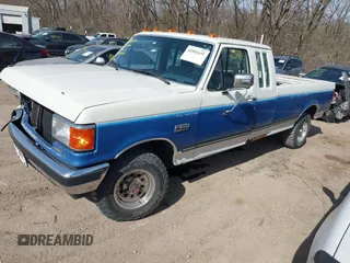 1991 Ford F-150 with VIN 1FTEX14H1MKB27955, listed as a IAAI auction lot 41856641 with 83,420 mi miles. Bid and sale history available at carsss.com. Image 2.
