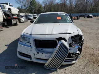 2014 Chrysler 300 with VIN 2C3CCAEG5EH375311, listed as a Copart auction lot 48773995 with 197,547 mi miles and Salvage Title. Bid and sale history available at carsss.com. Image 5.