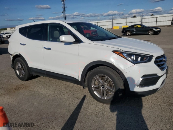 2018 Hyundai Santa Fe Sport 2.4L with VIN 5NMZTDLB9JH086607, listed as a Copart auction lot 49834495 with NaN miles and Salvage Title. Bid and sale history available at carsss.com. Image 4.