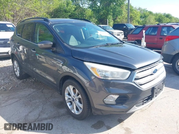 2017 Ford Escape SE with VIN 1FMCU0GD7HUA38402, listed as a IAAI auction lot 41964197 with 205,577 mi miles. Bid and sale history available at carsss.com. Image 1.