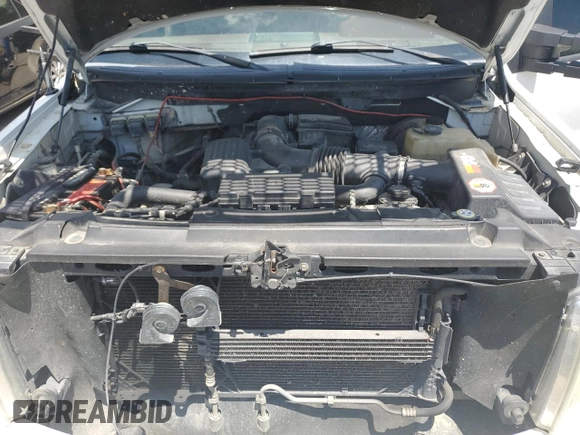 2009 Ford F-150 XL with VIN 1FTPW14VX9KA17124, listed as a Copart auction lot 55144375 with 257,748 mi miles and Salvage title. Bid and sale history available at DreamBid. Image 11.