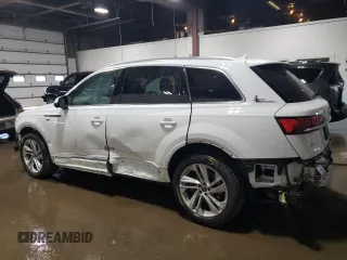 2023 Audi Q7 Premium with VIN WA1AXBF78PD001698, listed as a Copart auction lot 72674504 with 38,655 mi miles and Salvage title. Bid and sale history available at DreamBid. Image 2.