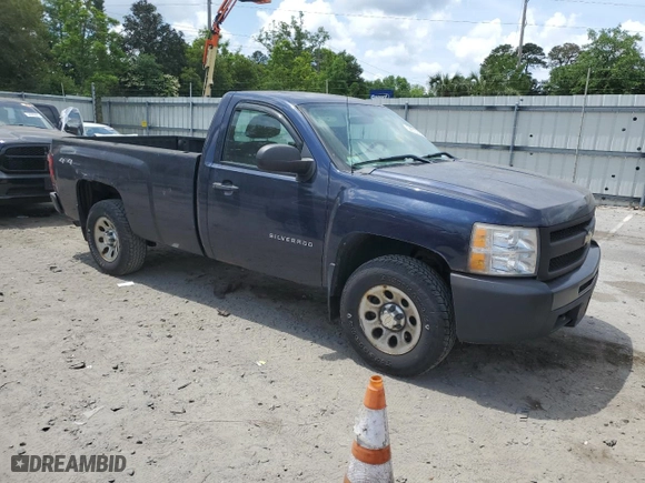 2011 Chevrolet Silverado 1500 Work Truck with VIN 1GCNKPEX5BZ175566, listed as a Copart auction lot 54010025 with 128,225 mi miles and Clean Title. Bid and sale history available at carsss.com. Image 4.