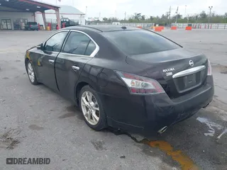 2012 Nissan Maxima 3.5 SV with VIN 1N4AA5AP1CC865403, listed as a IAAI auction lot 41793435 with 204,136 mi miles. Bid and sale history available at carsss.com. Image 3.