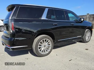 2023 Cadillac Escalade 4WD Premium Luxury z VIN 1GYS4BKL5PR365290, wystawiony jako Copart lot #56997165 z przebiegiem 46 466 mil mil oraz Tytuł czysty. Historia ofert i sprzedaży dostępna na DreamBid. Obrazek 3.