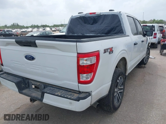 2023 Ford F-150 XL with VIN 1FTFW1E51PKD65983, listed as a IAAI auction lot 41912565 with 79,065 mi miles and . Bid and sale history available at DreamBid. Image 4.