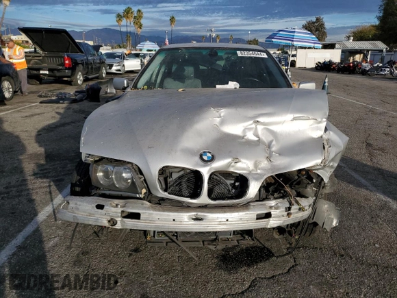 2003 BMW 5 Series 530iA with VIN WBADT634X3CK28257, listed as a Copart auction lot 82354644 with 0 mi miles and Salvage Title. Bid and sale history available at carsss.com. Image 5.