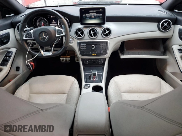 2015 Mercedes-Benz CLA 45 AMG with VIN WDDSJ5CB0FN204556, listed as a Copart auction lot 43118495 with 70,896 mi miles and Salvage Title. Bid and sale history available at DreamBid. Image 8.