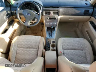 2005 Subaru Forester XS with VIN JF1SG656X5H737418, listed as a Copart auction lot 42572015 with 166,394 mi miles and Salvage title. Bid and sale history available at DreamBid. Image 8.
