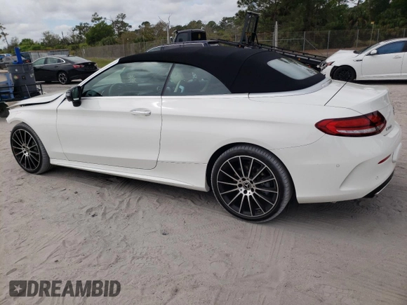 2023 Mercedes-Benz C 300 with VIN W1KWK8DB0PG118006, listed as a Copart auction lot 44982944 with 12,300 mi miles and . Bid and sale history available at DreamBid. Image 2.