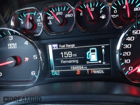 2018 Chevrolet Silverado 1500 LT with VIN 3GCPCREC9JG569925, listed as a IAAI auction lot 42086625 with 184,594 mi miles and . Bid and sale history available at DreamBid. Image 15.