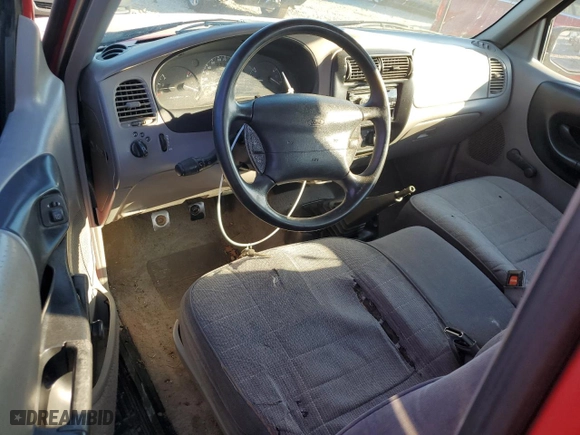 1995 Ford Ranger Splash with VIN 1FTCR14U0STA43647, listed as a Copart auction lot 72227474 with 151,875 mi miles and Clean Title. Bid and sale history available at carsss.com. Image 8.