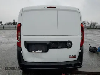 2019 Ram ProMaster City Cargo Tradesman with VIN ZFBHRFABXK6M14451, listed as a Copart auction lot 45408795 with 224,365 mi miles and Salvage title. Bid and sale history available at DreamBid. Image 6.
