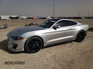2019 Ford Mustang EcoBoost with VIN 1FA6P8TH7K5174844, listed as a Copart auction lot 49497895 with 73,107 mi miles and Salvage Title. Bid and sale history available at carsss.com. Image 1.