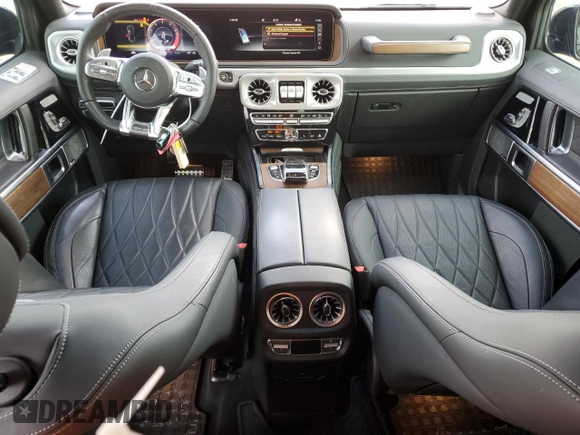 2021 Mercedes-Benz G 63 AMG with VIN W1NYC7HJ2MX388029, listed as a Copart auction lot 53210814 with 30,805 mi miles and . Bid and sale history available at DreamBid. Image 8.