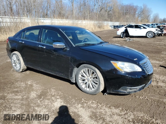 2012 Chrysler 200 Limited with VIN 1C3CCBCG1CN266826, listed as a Copart auction lot 49237655 with 116,243 mi miles and Clean Title. Bid and sale history available at carsss.com. Image 4.