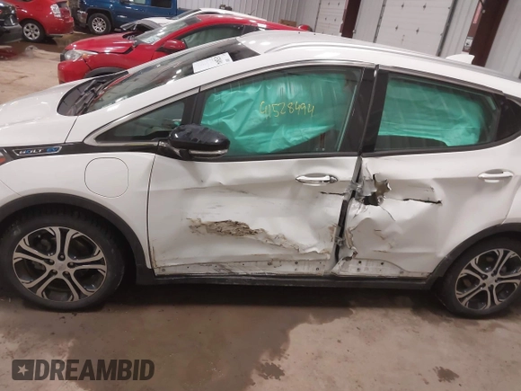 2020 Chevrolet Bolt EV Premier with VIN 1G1FZ6S03L4122065, listed as a IAAI auction lot 41528494 with 39,749 mi miles. Bid and sale history available at carsss.com. Image 14.