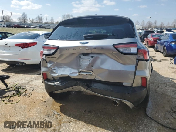 2021 Ford Escape SEL with VIN 1FMCU0H62MUB04381, listed as a Copart auction lot 43056673 with 42,473 mi miles and Salvage title. Bid and sale history available at DreamBid. Image 6.