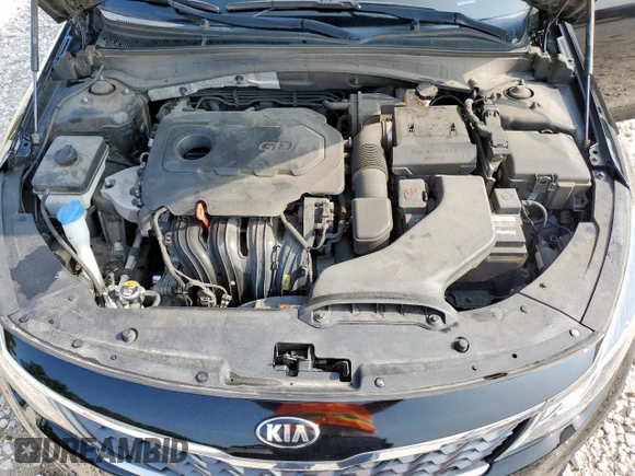 2020 Kia Optima LX with VIN 5XXGT4L34LG428563, listed as a Copart auction lot 57829305 with 83,193 mi miles and Salvage title. Bid and sale history available at DreamBid. Image 11.