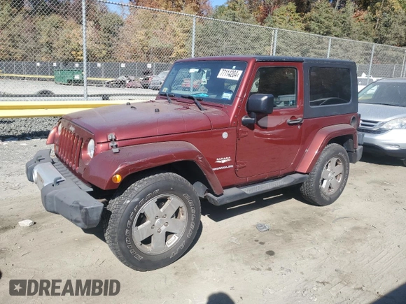 2010 Jeep Wrangler Sahara с VIN 1J4GA5D16AL225139, выставлен на аукционе Copart как лот 77114204 с пробегом Не указан миль и Списание • Salvage title. История ставок и продаж доступна на DreamBid. Изображение 1.