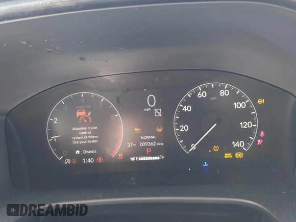 2025 Honda CR-V EX-L with VIN 5J6RS4H7XSL000321, listed as a IAAI auction lot 41530210 with 9,362 mi miles and . Bid and sale history available at DreamBid. Image 7.