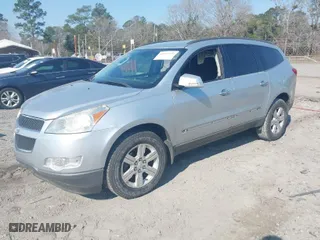 2011 Chevrolet Traverse LT w/1LT with VIN 1GNKRGED1BJ314523, listed as a IAAI auction lot 41657149 with 150,696 mi miles. Bid and sale history available at carsss.com. Image 2.