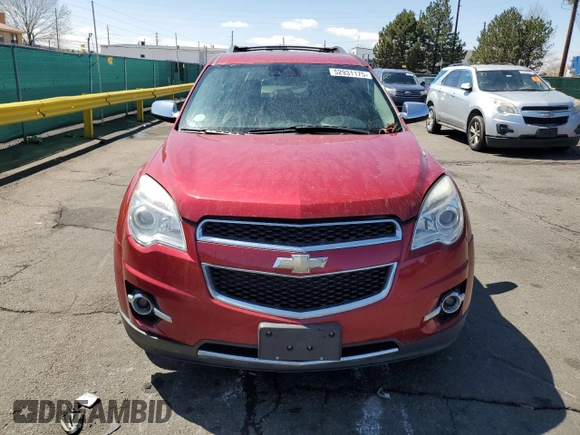 2013 Chevrolet Equinox LTZ with VIN 2GNFLGE33D6337375, listed as a Copart auction lot 52931175 with 107,371 mi miles and Salvage Title. Bid and sale history available at carsss.com. Image 5.