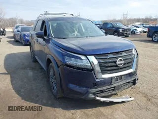 2022 Nissan Pathfinder SL z VIN 5N1DR3CD1NC219638, wystawiony jako IAAI lot #41691060 z przebiegiem 38 365 mil mil oraz . Historia ofert i sprzedaży dostępna na DreamBid. Obrazek 1.