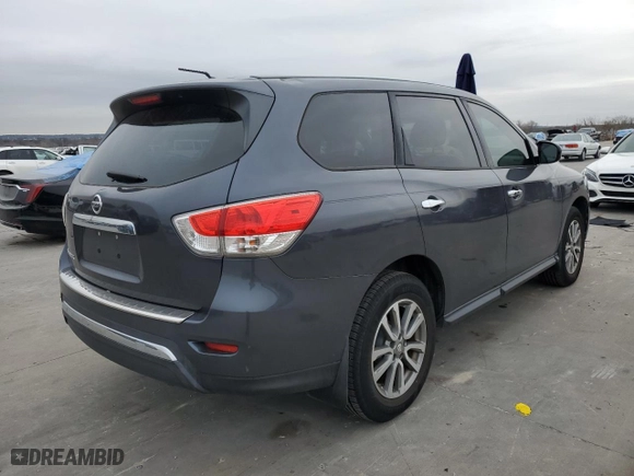 2013 Nissan Pathfinder Platinum with VIN 5N1AR2MN0DC643945, listed as a Copart auction lot 42786165 with 122,653 mi miles and Clean Title. Bid and sale history available at carsss.com. Image 3.