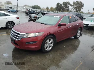2010 Honda Accord Crosstour EX-L with VIN 5J6TF1H57AL011458, listed as a Copart auction lot 82027214 with 76,733 mi miles and Salvage Title. Bid and sale history available at carsss.com. Image 1.